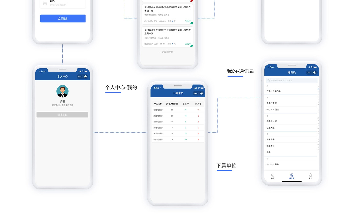 臨港新片區執行聯動小程序項目圖片